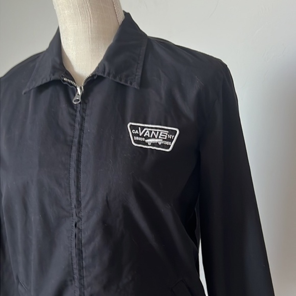 Vans Women Station Full Zip Jacket Black Size XS - Picture 5 of 6